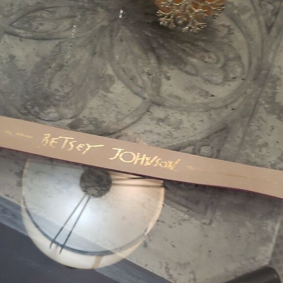Betsey Johnson Pink Belt - Picture 2 of 3